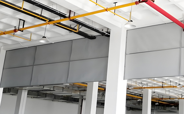 商场防烟分区常闭节点:甘州挡烟垂壁高度与控制器接线图解 商场防烟分区常闭节点:甘州挡烟垂壁高度与控制器接线图解